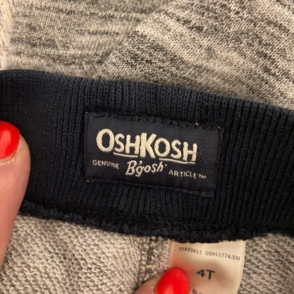 Oshkosh Grey Comfy Shorts 4T